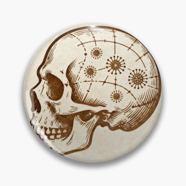 Item preview, Brown Skull designed and sold by ManthanSawant.