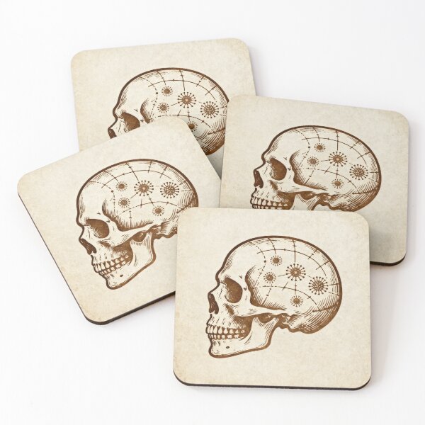 Item preview, Brown Skull designed and sold by ManthanSawant.