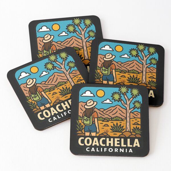 Item preview, Coachella, California - Paisaje desértico designed and sold by Myra365Art.