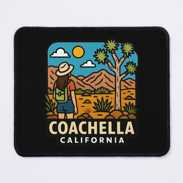 Item preview, Coachella, California - Paisaje desértico designed and sold by Myra365Art.