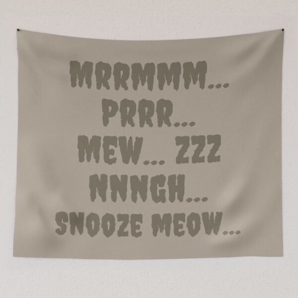 Item preview, Sleepy Mode – Drowsy Comfort Cat Vibes designed and sold by LEO'S CREATURE　れおずくりーちゃー.