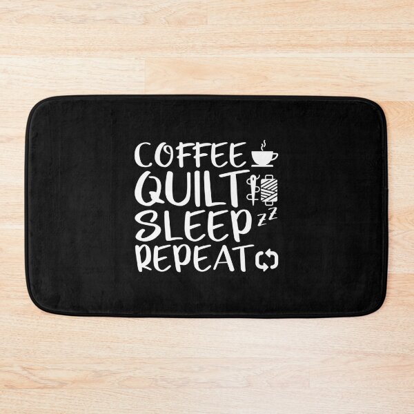 Item preview, Coffee Quilt Sleep Repeat Quilting Lover designed and sold by MarcellaTerri.
