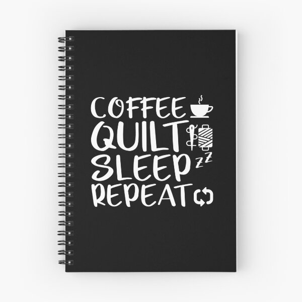 Item preview, Coffee Quilt Sleep Repeat Quilting Lover designed and sold by MarcellaTerri.