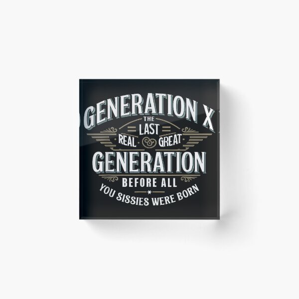 Artikelvorschau, Generation X: Die letzte wirklich große Generation entworfen und verkauft von Sation8547.