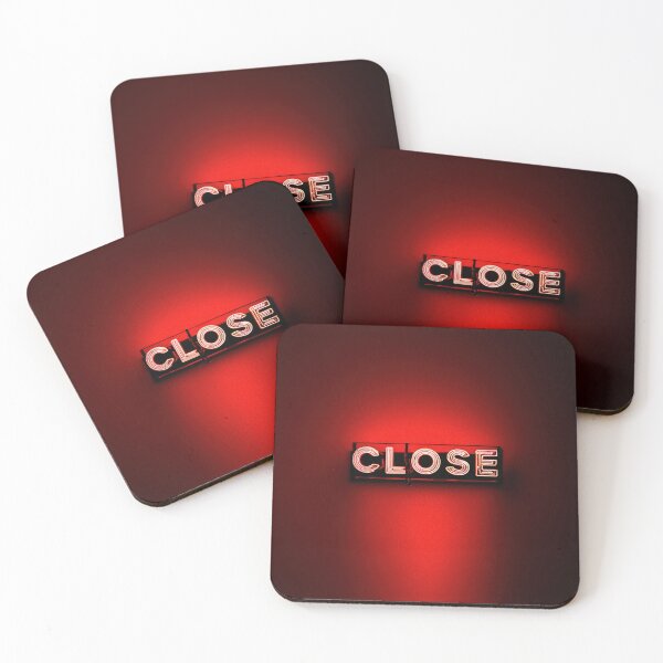 Item preview, Neon “CLOSE” Sign Inside Light Bulb – Modern Red Glow Aesthetic designed and sold by Grafititee.