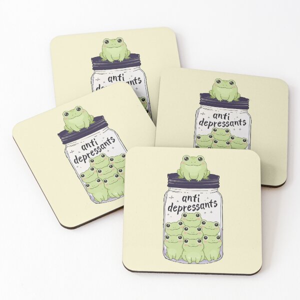 Item preview, Funny Frog Anti Depressant Jar Animal Lover Zoo Boys Girls Kids designed and sold by rafaeltto.