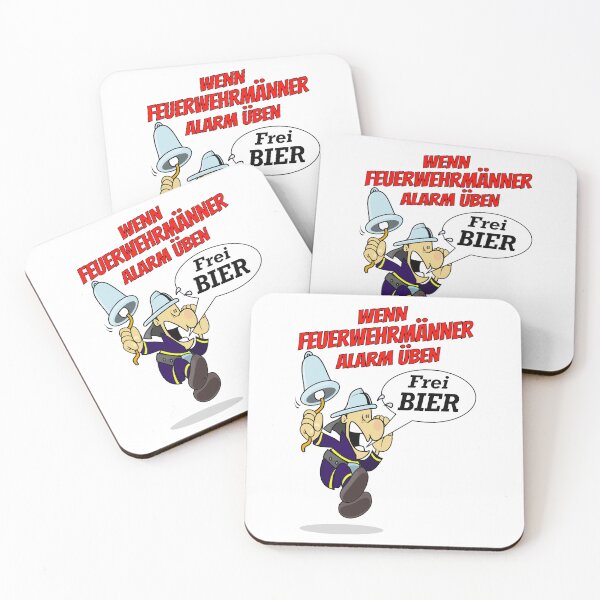 Artikelvorschau, Fun Feuerweher Motiv - Wenn Feuerwehrmänner Alarm Üben entworfen und verkauft von ChrismaPrint.