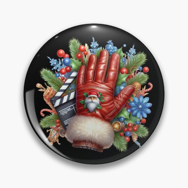 Item preview, A Cinematic Christmas Miracle: Santa's Glove and the Movie Clapperboard designed and sold by Dominik1994.