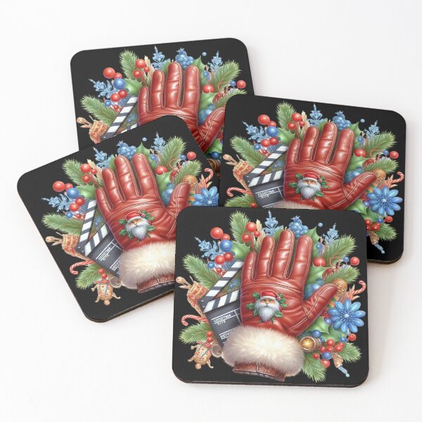 Item preview, A Cinematic Christmas Miracle: Santa's Glove and the Movie Clapperboard designed and sold by Dominik1994.