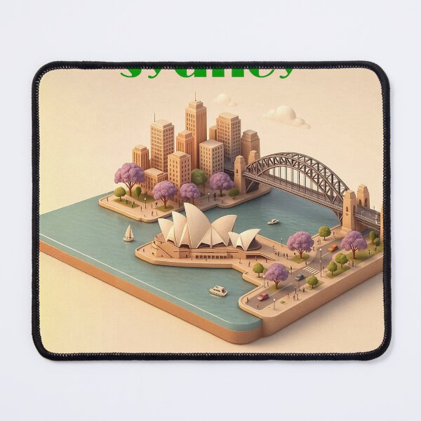 Artikelvorschau, Sydney Landmark Diorama entworfen und verkauft von andreisky.
