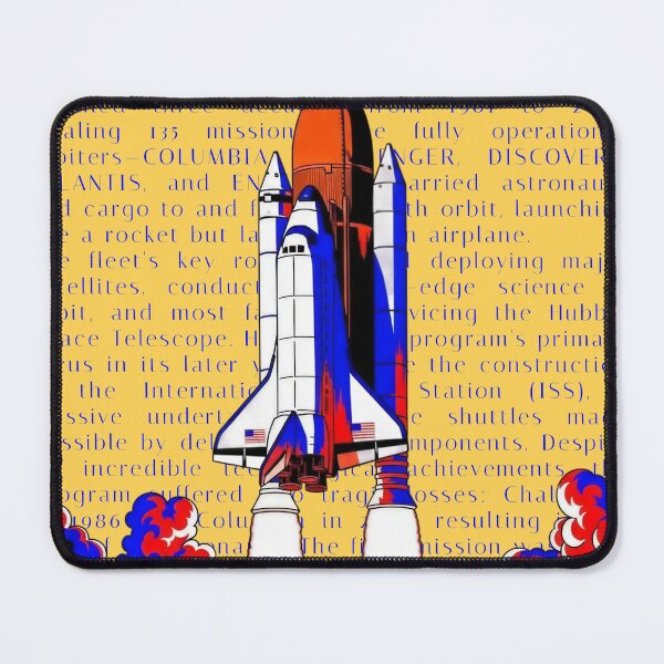 Item preview, Vibrant Pop Art Space Shuttle Launch Graphic designed and sold by KiwiRider.
