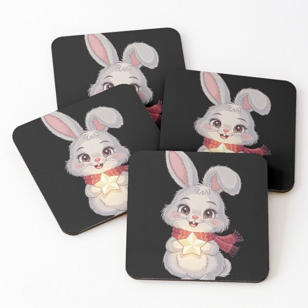 Item preview, Minimal Frost Bunny – Clean Winter Vector Art designed and sold by Shop9999.
