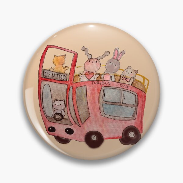 Item preview, "Turibus CDMX" designed and sold by PaulinaGuerrero.