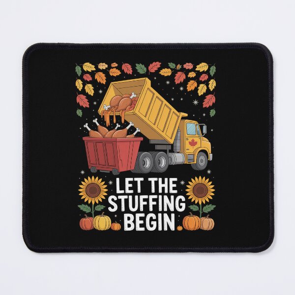 Item preview, Let The Stuffing Begin Thanksgiving Day Turkey Leg Truck designed and sold by VasilisLamArt.