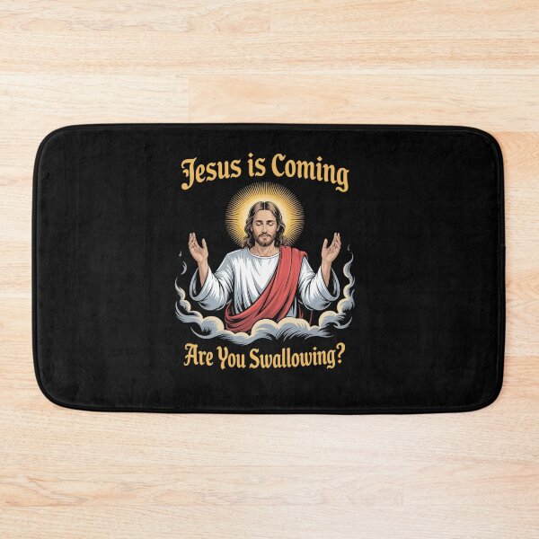 Item preview, Jesus is Coming are You Swallowing designed and sold by VasilisLamArt.