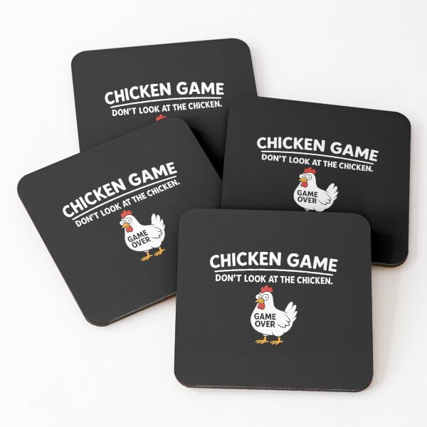 Item preview, Cute Chicken Game Don'T Look At The Chicken Funny Chicken designed and sold by TaraAnnie.