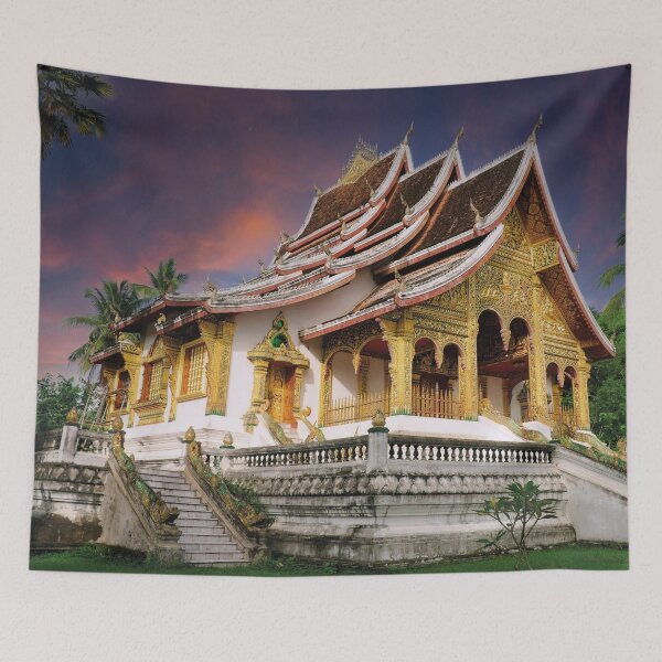 Item preview, Temple in Luang Prabang, Laos designed and sold by Mauswohn.