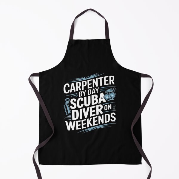 Item preview, Carpenter By Day Scuba Diver On Weekends  Woodworking designed and sold by TaraAnnie.