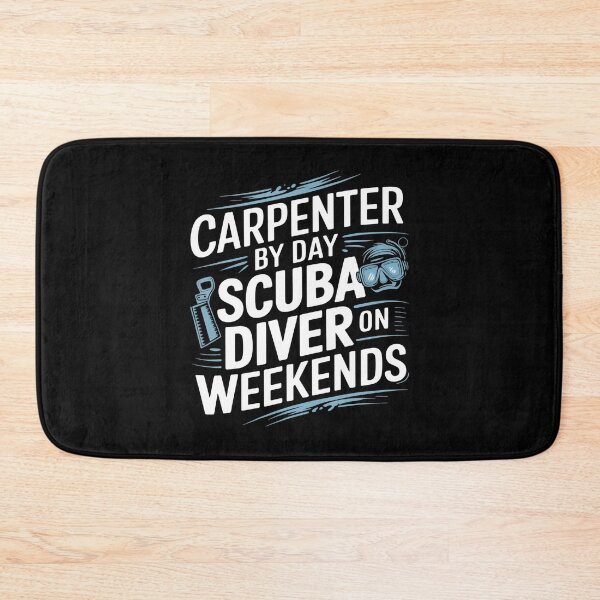 Item preview, Carpenter By Day Scuba Diver On Weekends  Woodworking designed and sold by TaraAnnie.