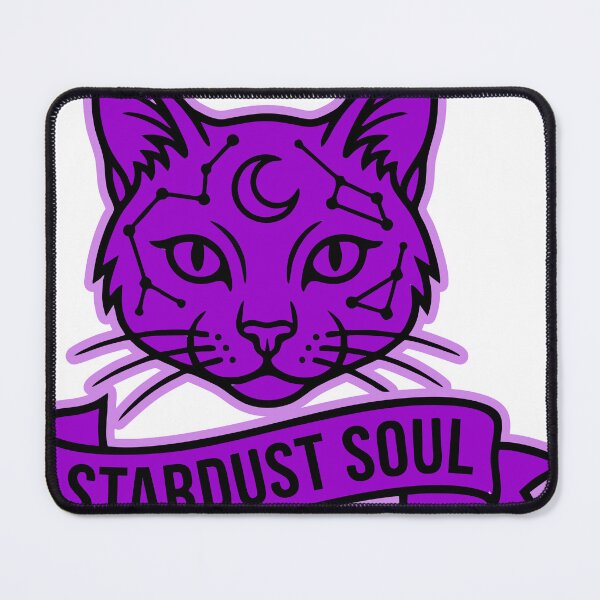 Item preview, Stardust Soul - Mystical Purple Cat with Constellations designed and sold by Abdullah9130.