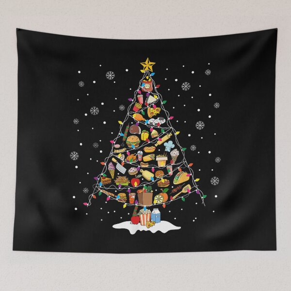 Item preview, Christmas Lunch Lady & Tree - Cafeteria Crew Holiday designed and sold by Mehouter.