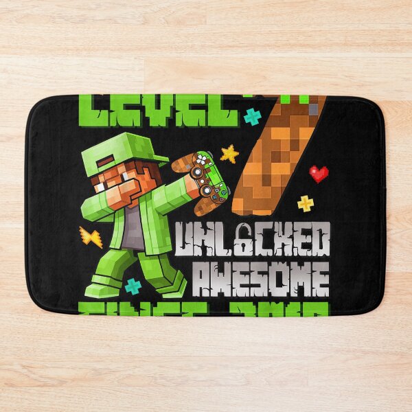Item preview, Level 7 Unlocked - Gamer Birthday Pixel Art designed and sold by Sation8547.