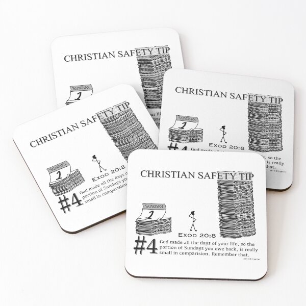 Artikelvorschau, Christlicher Sicherheitstipp Nr. 4: 2. Mose 20,8 entworfen und verkauft von LoGoss-Official.