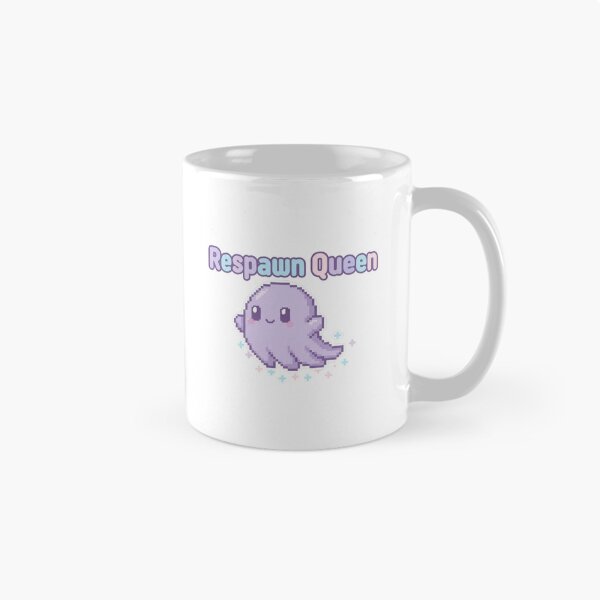 Item preview, Respawn Queen Pixel Ghost Gamer Girl Cute Gaming Pastel Art designed and sold by ArtByYunus.