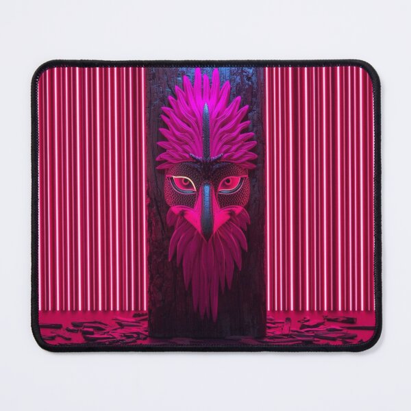Item preview, Neon Bird Mask — Identity Perception Control AI-Mode Streetwear designed and sold by SavannaStrikes.