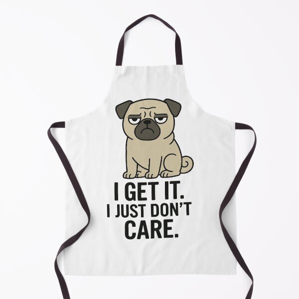 Artikelvorschau, Funny Pug – “I Get It. I Just Don’t Care.” | Sarcastic Dog Quote entworfen und verkauft von WerkstattWitz.