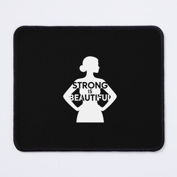 Item preview, Strong Is Beautiful: Female Strength Bold Typography Tees designed and sold by Reichcorp.