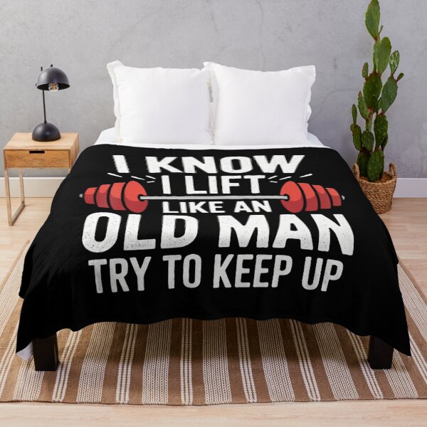Item preview, Weightlifting I Know I Lift Like An Old Man Try To Keep Up designed and sold by ElaineEsther.