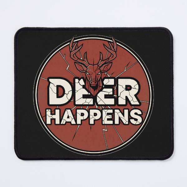 Item preview, Funny Deer Happens Hunting Vintage Graphic designed and sold by IvoryArtDesign.