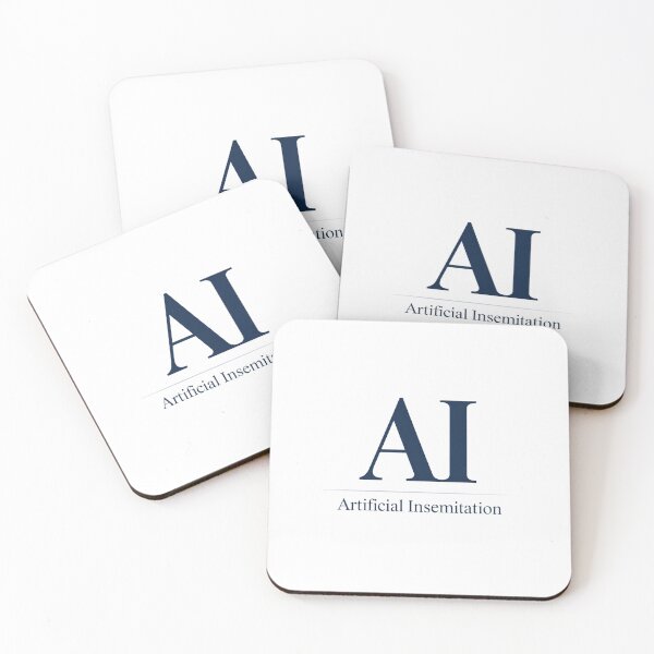 Item preview, AI: Artificial Insemination (badge position) designed and sold by StabbyRobot.