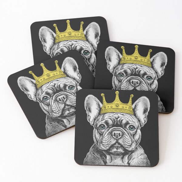 Item preview, Royal French Bulldog King Portrait designed and sold by Flower Magic .