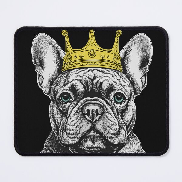 Item preview, Royal French Bulldog King Portrait designed and sold by Flower Magic .