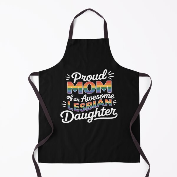 Item preview, Proud mom of awesome lesbian daughter family rainbow pride designed and sold by itsnothatweird.