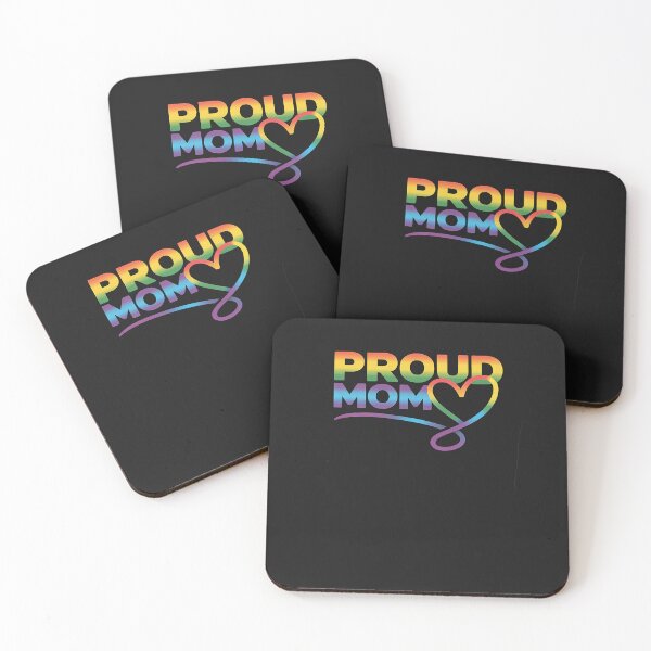 Item preview, Proud Mom Queer Pride Equality LGBTQ Parent Rainbow LGBT designed and sold by itsnothatweird.