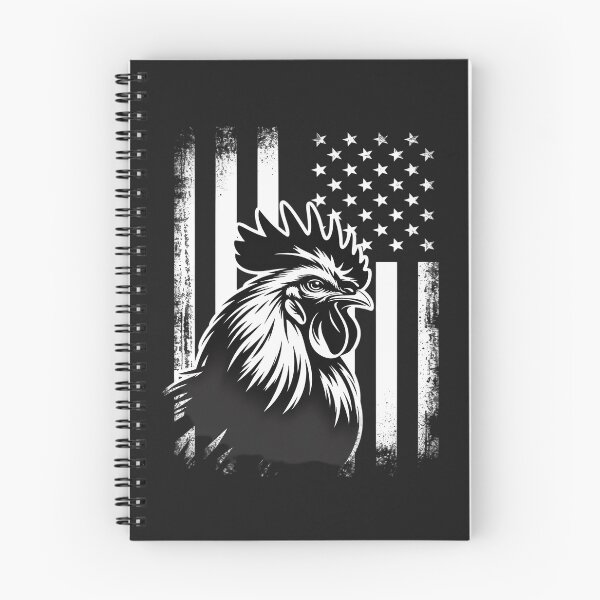 Item preview, Proud Patriotic Chicken Rooster Farmer Lover American Flag designed and sold by itsnothatweird.