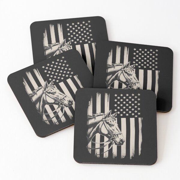Item preview, Proud Patriotic Horse Owner Lover American Flag designed and sold by itsnothatweird.