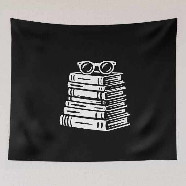 Item preview, Bookworm Paradise: Stack of Books & Reading Glasses Design designed and sold by Reichcorp.
