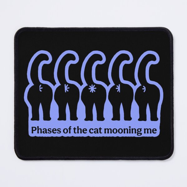 Item preview, Cat moon phases designed and sold by MannyShop.