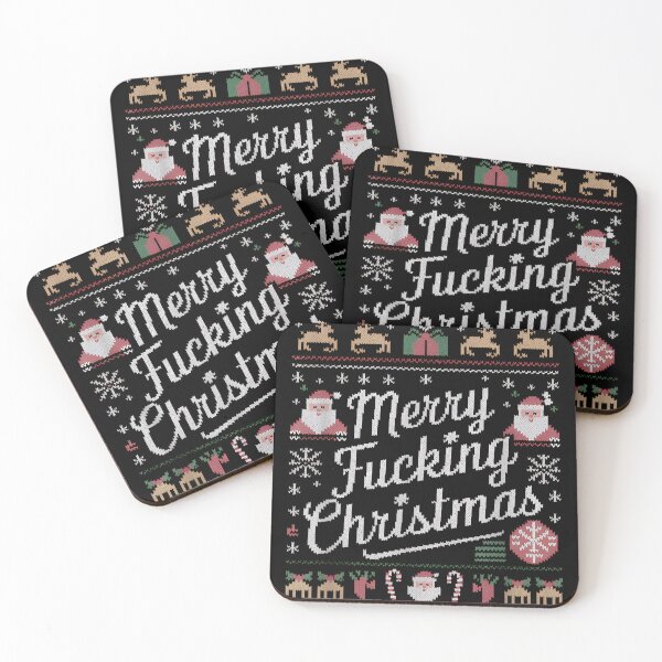 Item preview, Merry Fucking Christmas - Sarcastic X-Mas Design designed and sold by Mehouter.