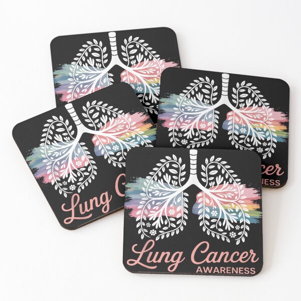 Item preview, Floral Lung Cancer Ribbon designed and sold by Sation8547.