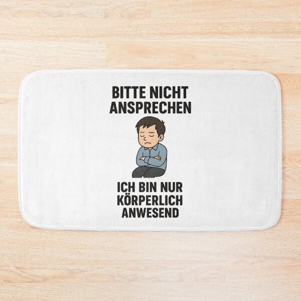 Item preview, Please do not speak to me - I am only physically present. designed and sold by AggAverse.