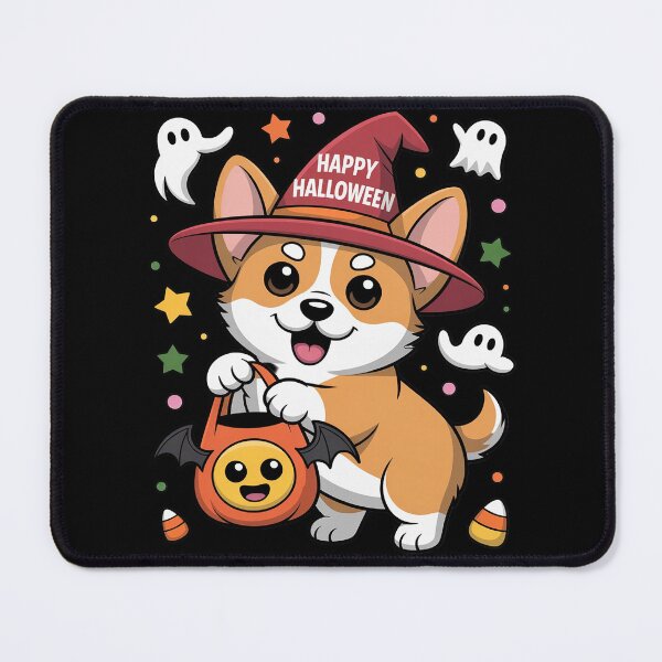 Item preview, Corgi Dog Pumpkin Ghost Candy Witch Halloween Costume designed and sold by HardcoreTour.