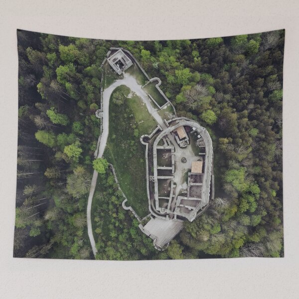 Item preview, Floor plan of Füssen Castle, Germany, from above designed and sold by Mauswohn.