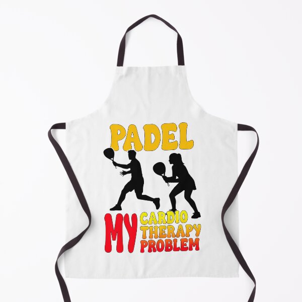 Item preview, Padel My Cardio My Therapy My Problem | Funny Couple Silhouette designed and sold by Mr Lee.