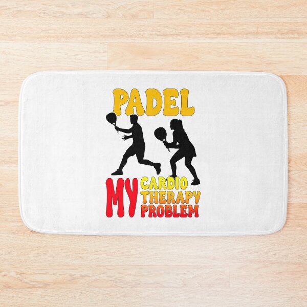 Item preview, Padel My Cardio My Therapy My Problem | Funny Couple Silhouette designed and sold by Mr Lee.