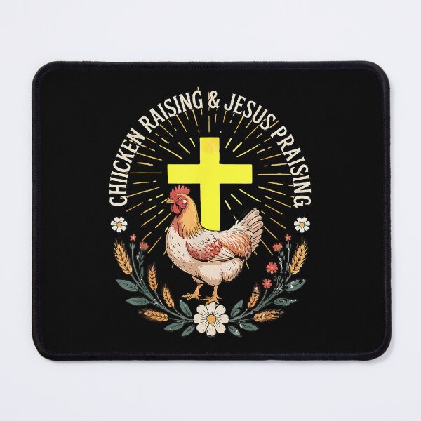 Item preview, Jesus Prasing And Chicken Raising Funny Faith Farm Girls designed and sold by KristinTara.